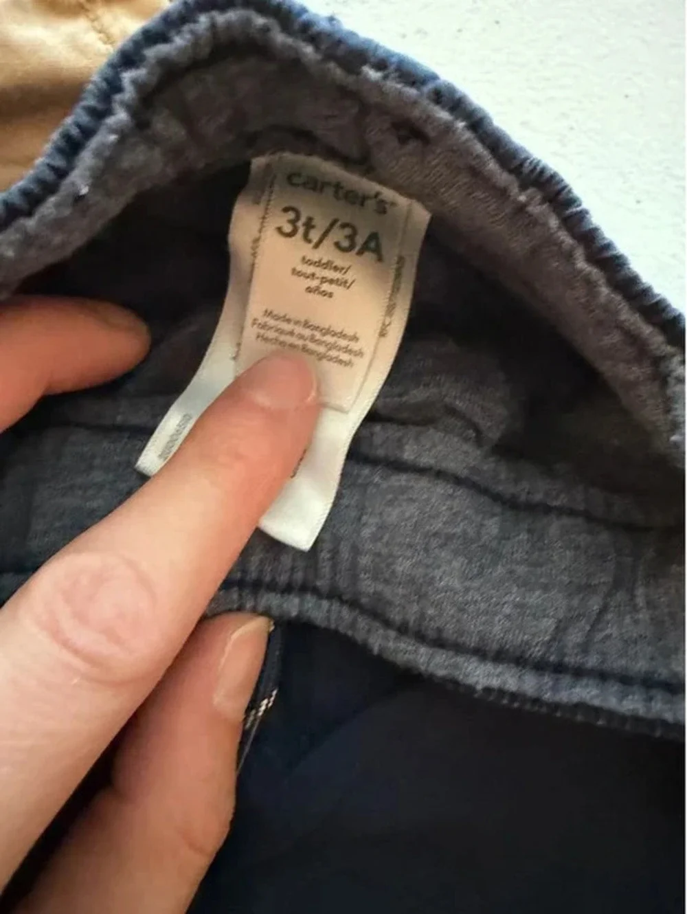 Carters durable cotton